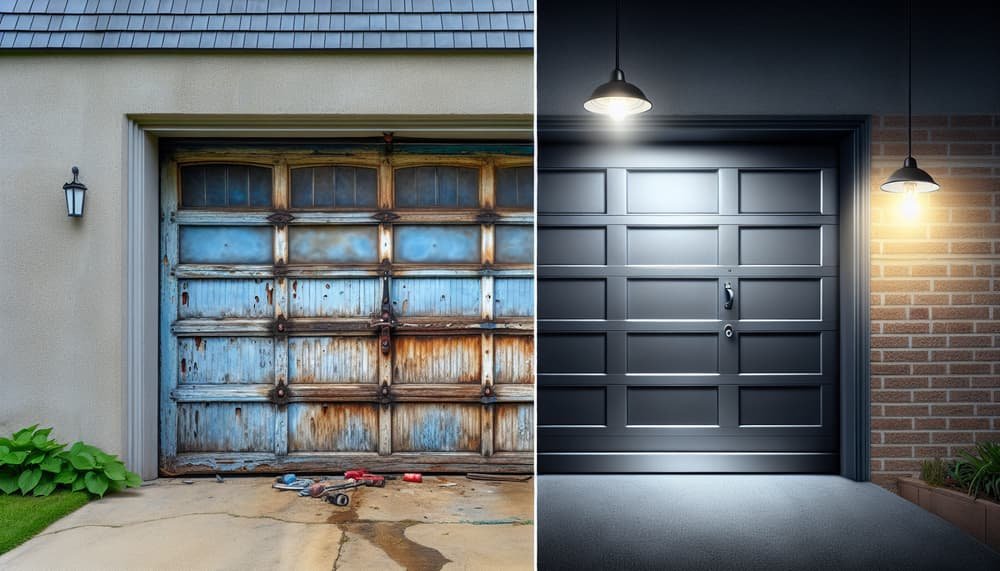 Garage door work in Chelsea