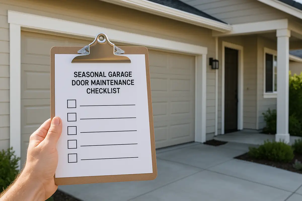 Seasonal Garage Door Maintenance Checklist for Boston Residents