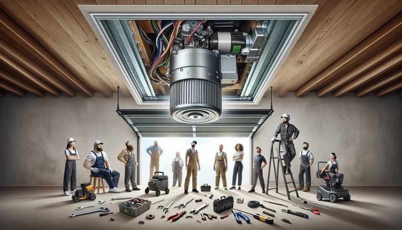 Garage Door Opener Repair in Somerville