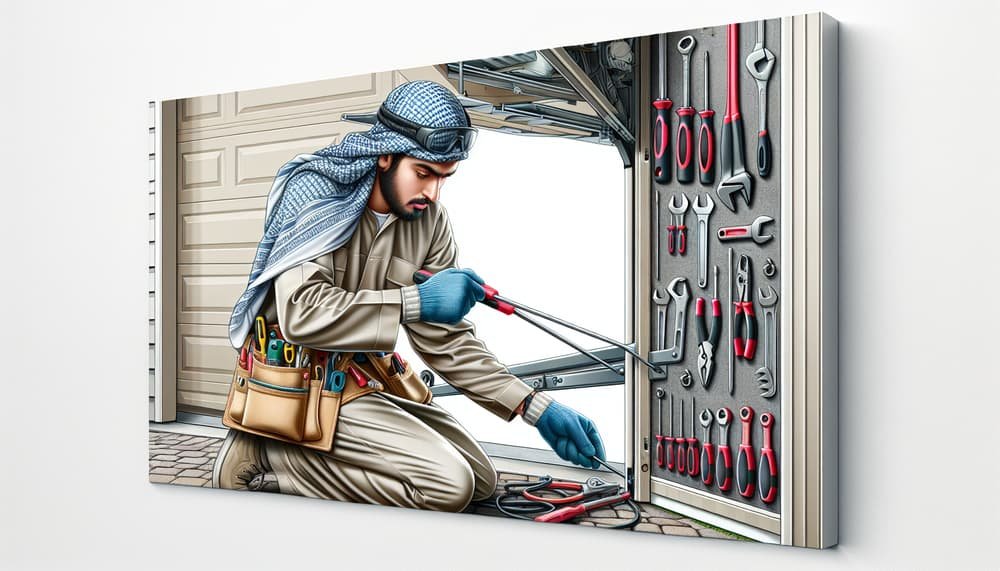 Garage door work in Hingham