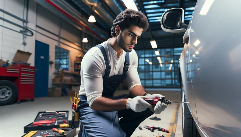 Garage door work in Everett