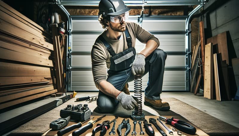 Garage Door Spring Repair in Boston